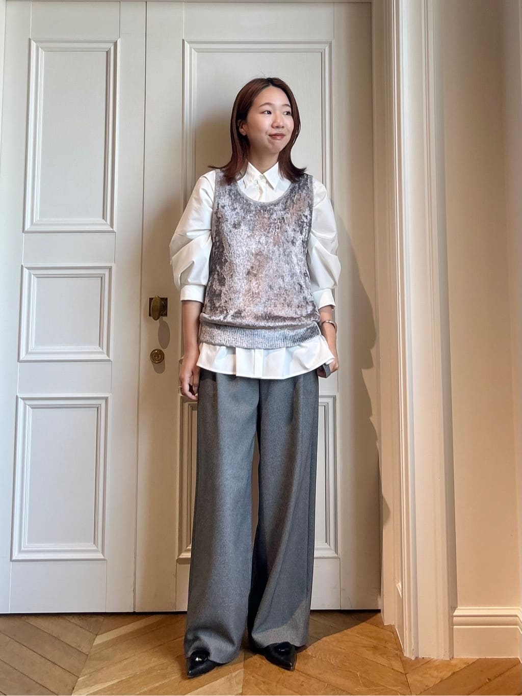 allurevilleのベロアタンクプルオーバーを使ったコーディネートを紹介します。｜Rakuten Fashion(楽天ファッション／旧楽天ブランドアベニュー)6195249