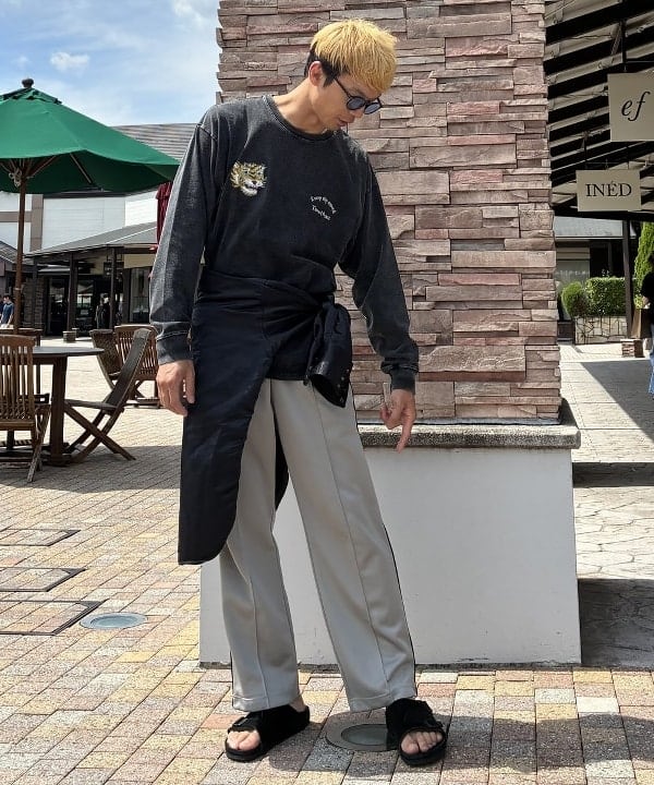 BEAMS HEARTのべトジャン ロングスリーブ カットソーを使ったコーディネートを紹介します。｜Rakuten Fashion(楽天ファッション／旧楽天ブランドアベニュー)6195531