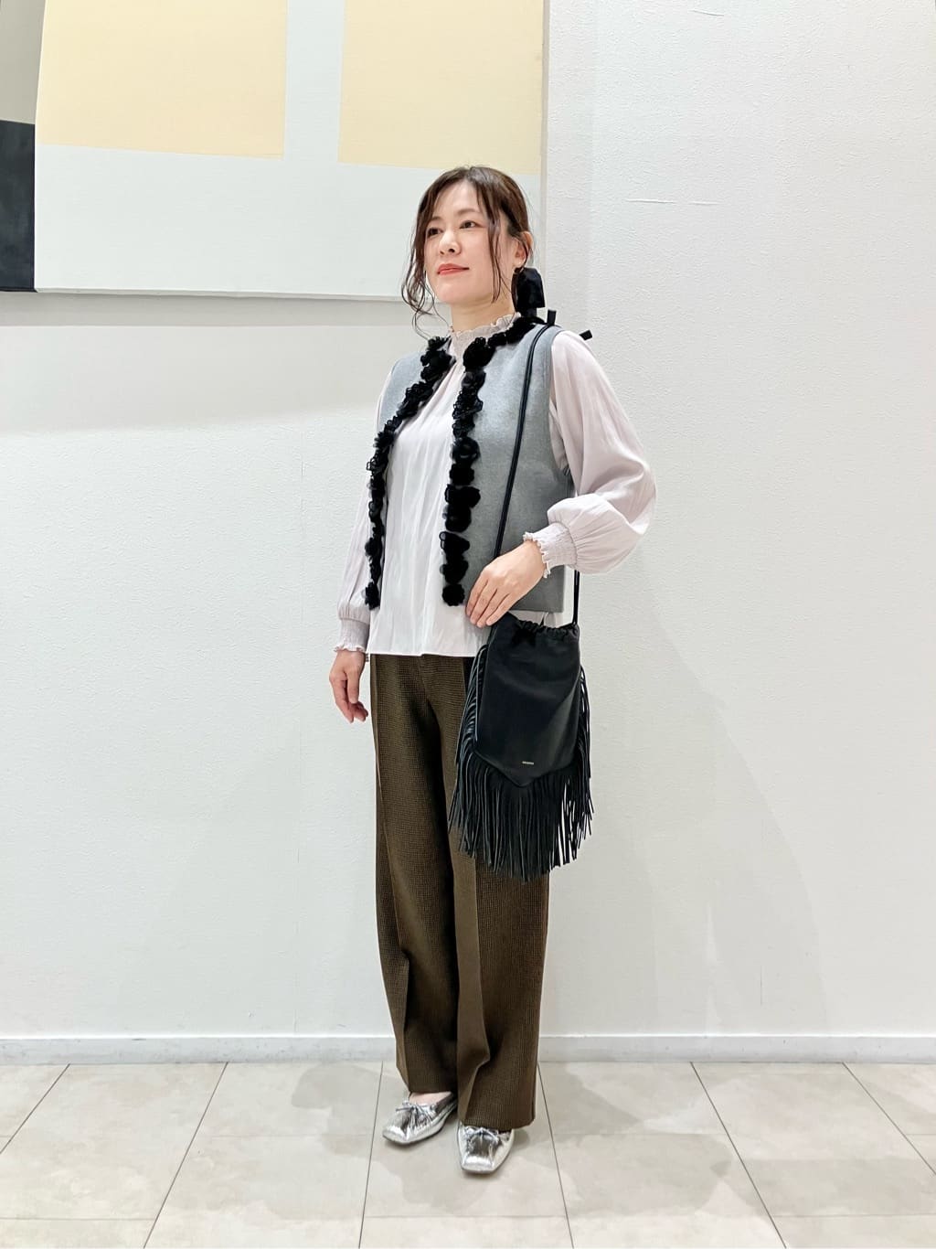 UNITED ARROWS LTD. OUTLET | 3D フラワーモチーフ ニットベスト