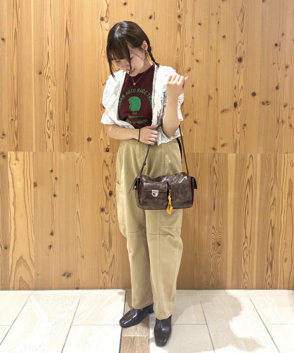 B:MING LIFE STORE by BEAMSの【10/2新規値下げ】フロントプリント ハーフスリーブ スウェット 25AW(100~140cm) 秋まで使えるを使ったコーディネートを紹介します。｜Rakuten Fashion(楽天ファッション／旧楽天ブランドアベニュー)6197276