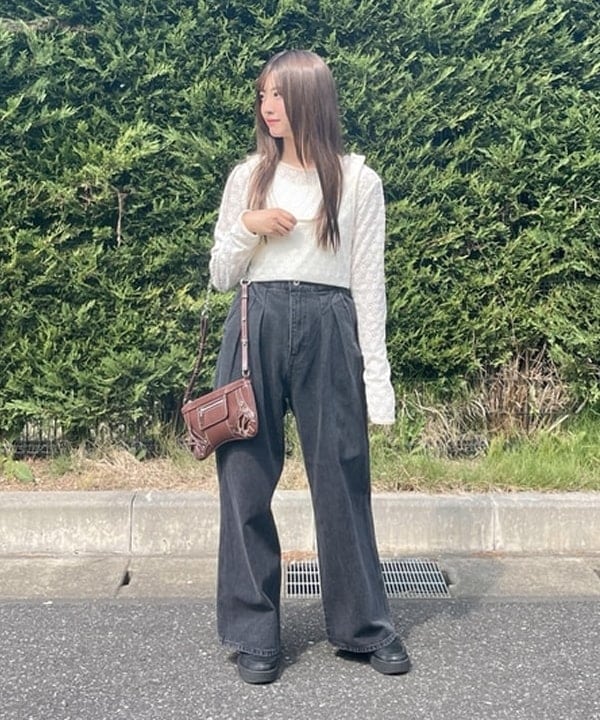 BEAMS HEARTの2WAY ガーター ロング スリーブ プルオーバーを使ったコーディネートを紹介します。｜Rakuten Fashion(楽天ファッション／旧楽天ブランドアベニュー)6197290