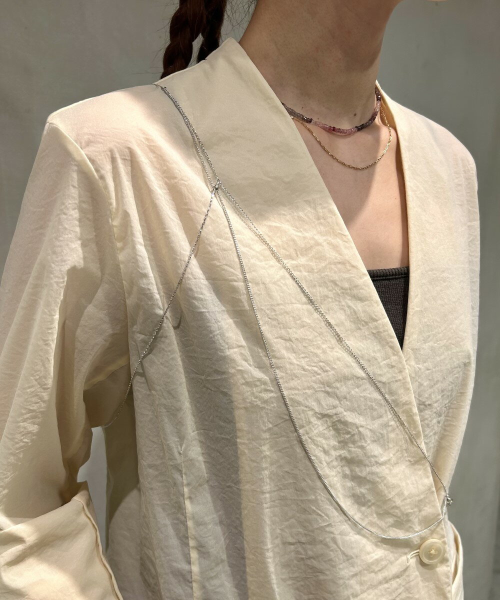 Joueteの[ウェアチェーン] ネックレス セットを使ったコーディネートを紹介します。｜Rakuten Fashion(楽天ファッション／旧楽天ブランドアベニュー)6198033