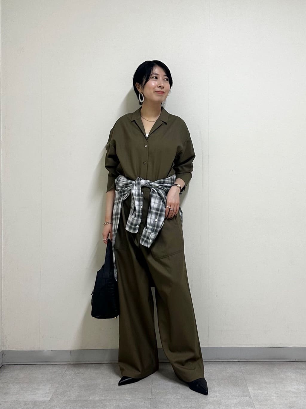 UNITED ARROWS LTD. OUTLET | <conte>オープンカラー オールインワン