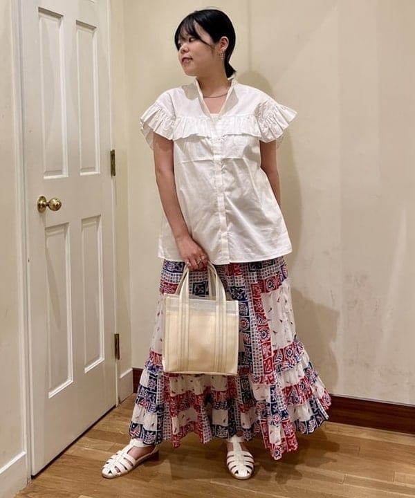 BEAMS HEARTのスクエア ビニールバッグを使ったコーディネートを紹介します。｜Rakuten Fashion(楽天ファッション／旧楽天ブランドアベニュー)6202828