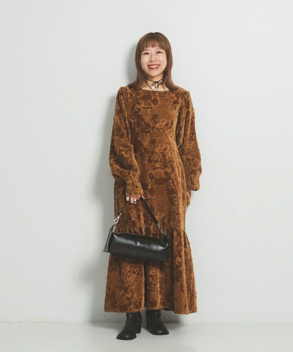 Ray BEAMS（レイビームス）の「RBS / ジャカード スクエアネック