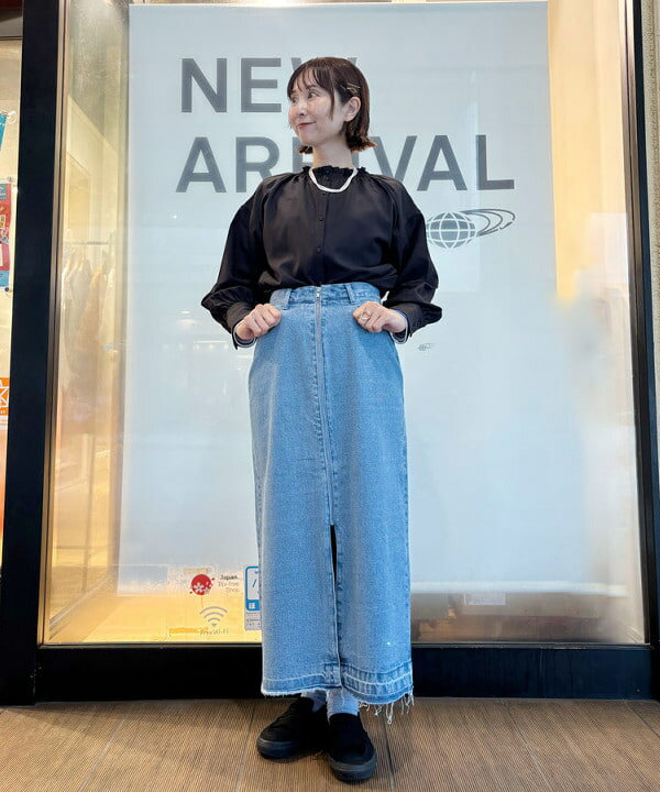 BEAMS HEARTの【洗濯機洗い可】2WAY シャーリング ブラウス 25AW 長袖 オンオフ兼用 通勤 お仕事を使ったコーディネートを紹介します。｜Rakuten Fashion(楽天ファッション／旧楽天ブランドアベニュー)6202871