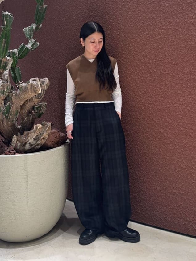 UNITED ARROWS LTD. OUTLET | <6(ROKU)>コットンウール ミラノリブ V