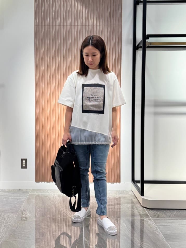 Vinのツイードパッチプルオーバーを使ったコーディネートを紹介します。｜Rakuten Fashion(楽天ファッション／旧楽天ブランドアベニュー)6205869