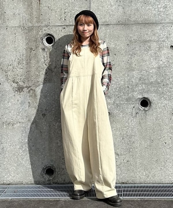 BEAMS HEARTのカツラギ オールインワンを使ったコーディネートを紹介します。｜Rakuten Fashion(楽天ファッション／旧楽天ブランドアベニュー)6206818
