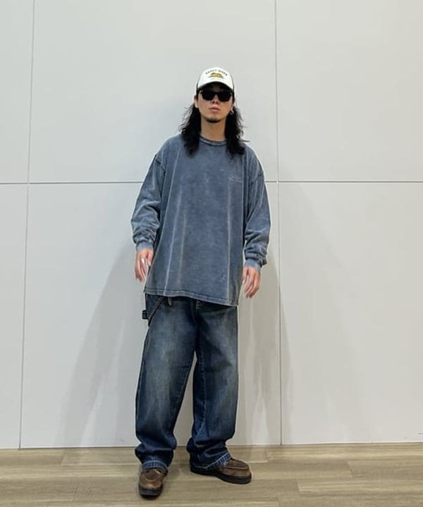 BEAMS HEARTのフェード ステッチ ロングスリーブ Tシャツを使ったコーディネートを紹介します。｜Rakuten Fashion(楽天ファッション／旧楽天ブランドアベニュー)6206834