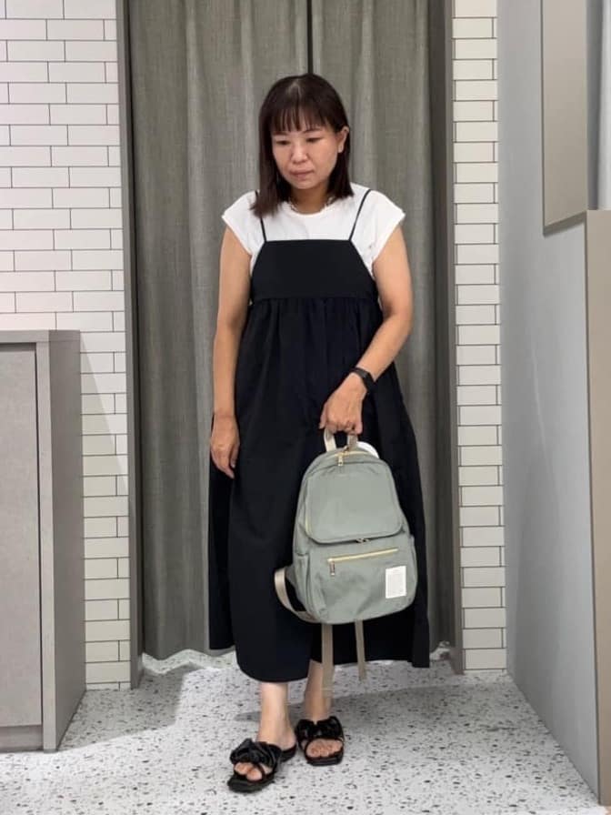 AMERICAN HOLICの【2点SET】Tシャツ+キャミワンピースを使ったコーディネートを紹介します。｜Rakuten Fashion(楽天ファッション／旧楽天ブランドアベニュー)6209446