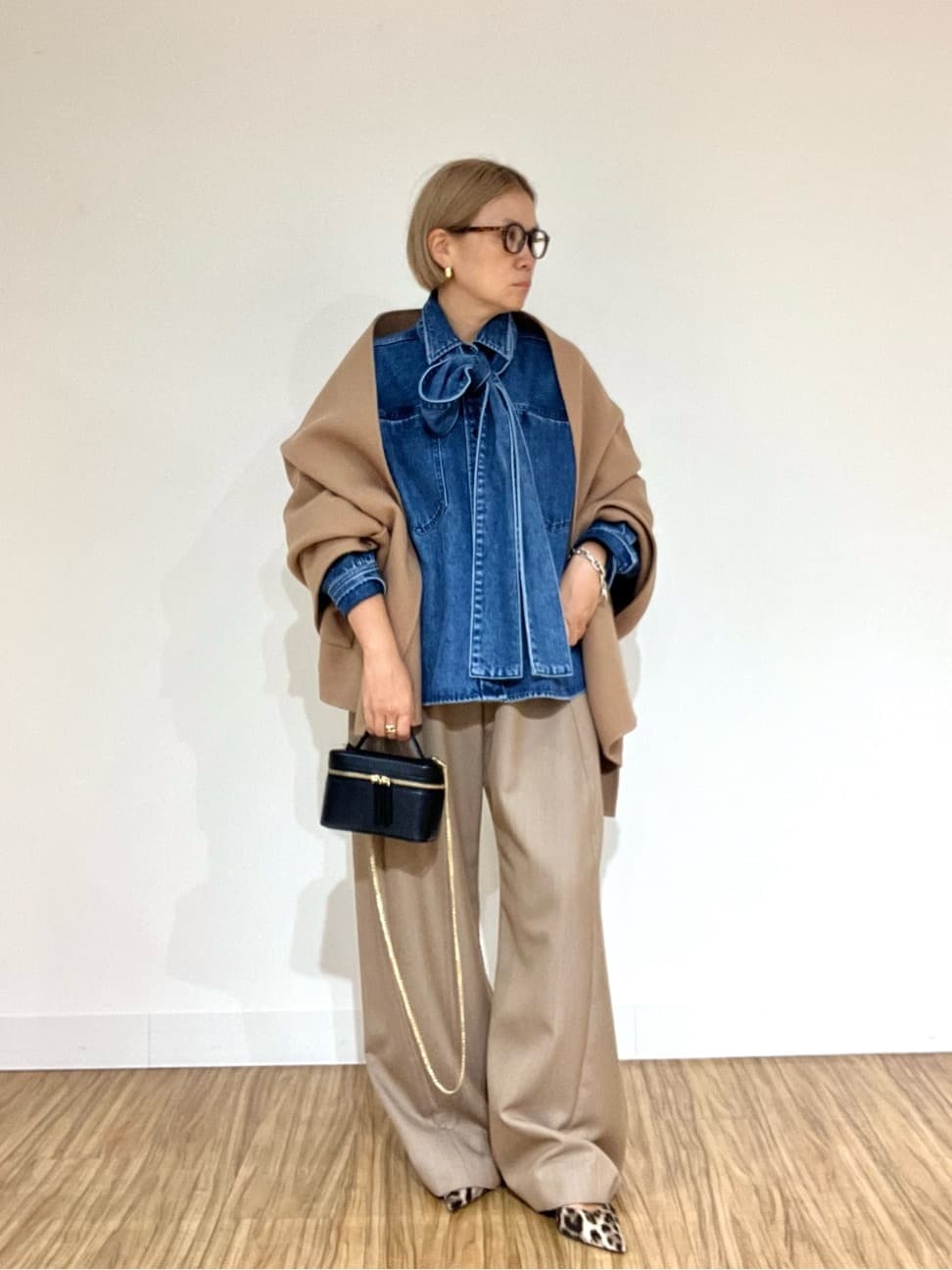 Whim Gazette | デニムボウタイシャツ | Rakuten Fashion(楽天