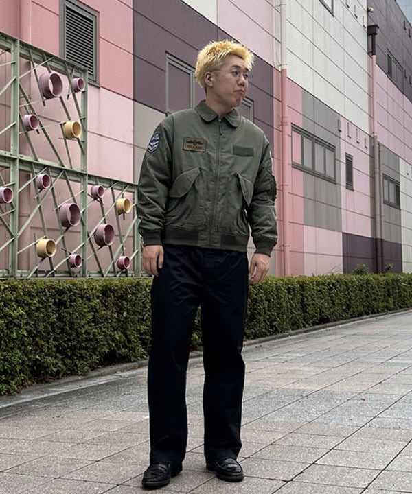 BEAMS HEARTのCWU-45 ミリタリー ブルゾンを使ったコーディネートを紹介します。｜Rakuten Fashion(楽天ファッション／旧楽天ブランドアベニュー)6210568