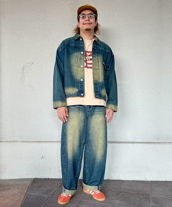 BEAMS HEARTのブラスト デニム ジャケットを使ったコーディネートを紹介します。｜Rakuten Fashion(楽天ファッション／旧楽天ブランドアベニュー)6210597