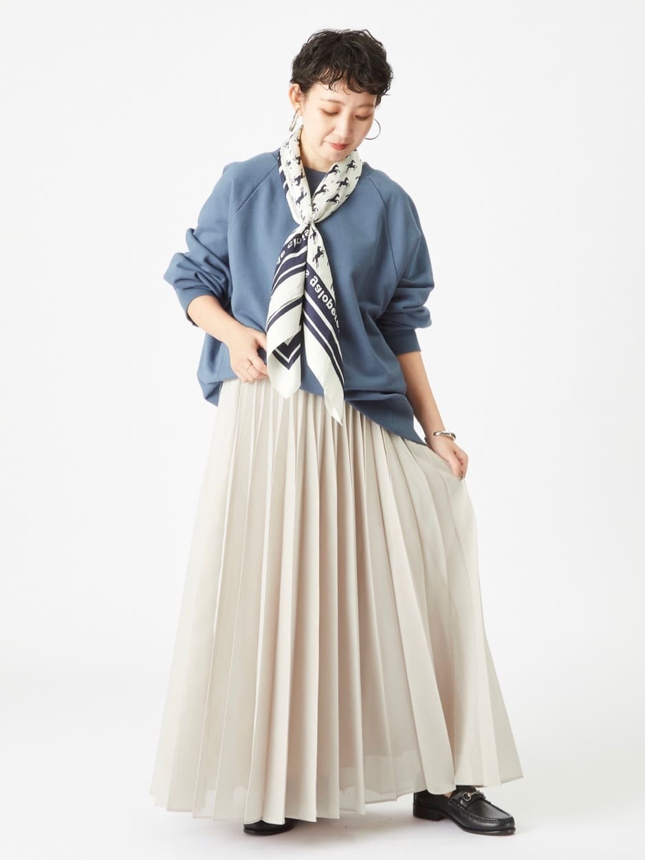 1er Arrondissementの【WEB限定カラーあり】<SOLto (ソルト)>レースアップスウェットを使ったコーディネートを紹介します。｜Rakuten Fashion(楽天ファッション／旧楽天ブランドアベニュー)6212596