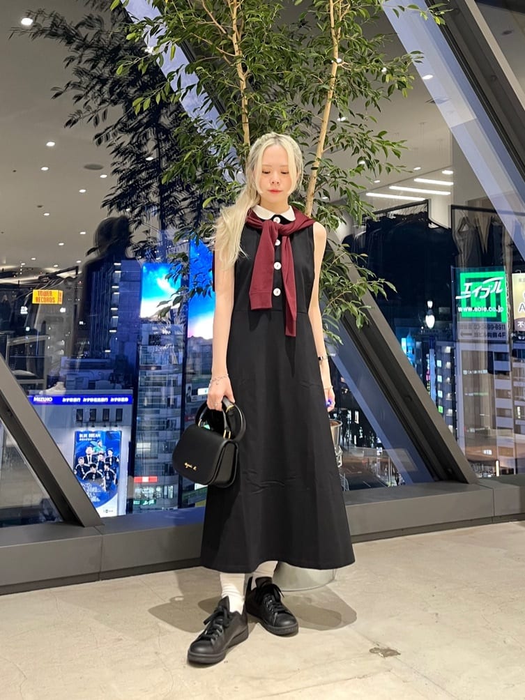 agnes b. | レザー 2wayショルダーバッグ 