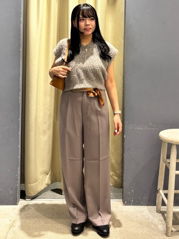 AMERICAN HOLICの小紋柄アソートスカーフを使ったコーディネートを紹介します。｜Rakuten Fashion(楽天ファッション／旧楽天ブランドアベニュー)6216261