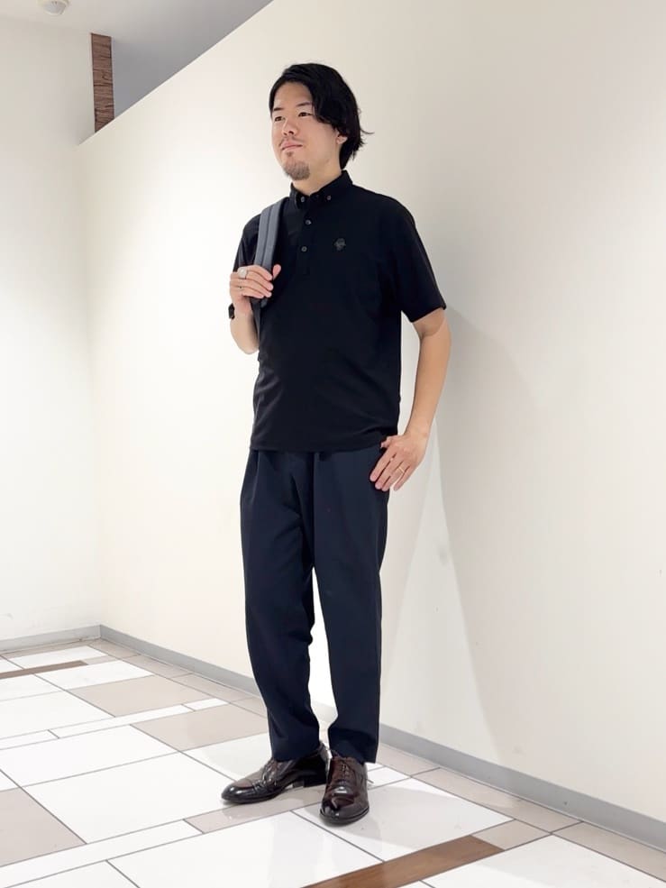 TAKEO KIKUCHIの【COOL CITY WEAR】エアートール ポロシャツ /接触冷感・通気性を使ったコーディネートを紹介します。｜Rakuten Fashion(楽天ファッション／旧楽天ブランドアベニュー)6216832