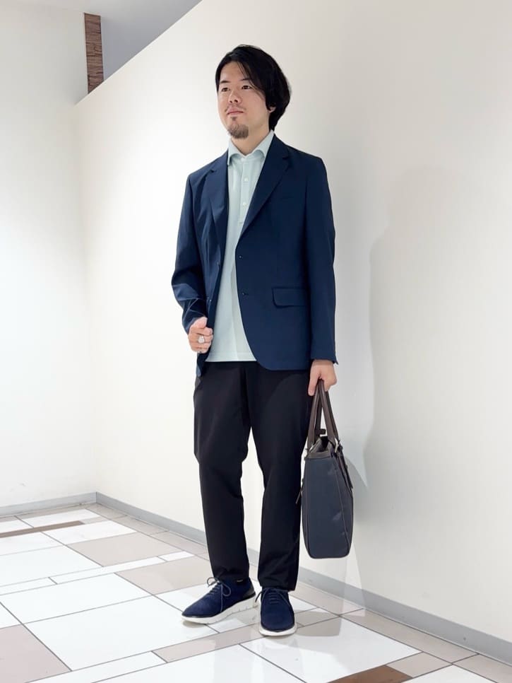 TAKEO KIKUCHIの【COOL CITY WEAR】アーバンクール ジャケット /接触冷感・吸水速乾を使ったコーディネートを紹介します。｜Rakuten Fashion(楽天ファッション／旧楽天ブランドアベニュー)6216835