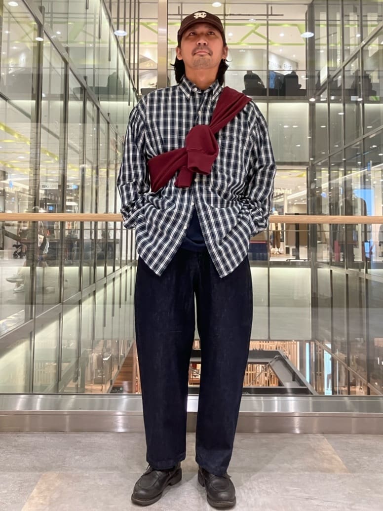 FREAK'S STORE | ワイドテーパード デニム スラックスパンツ 25AW