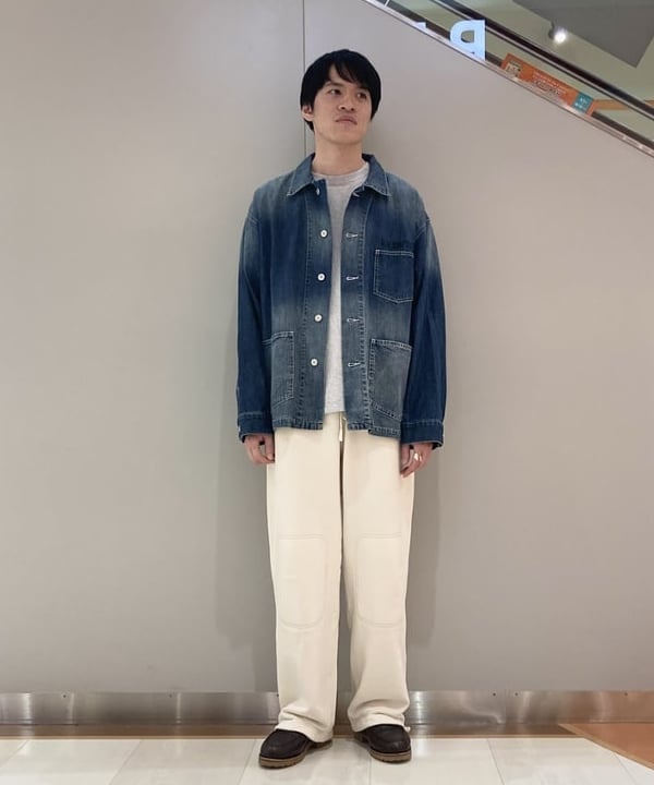 BEAMS HEARTのヴィンテージ デニムカバーオールを使ったコーディネートを紹介します。｜Rakuten Fashion(楽天ファッション／旧楽天ブランドアベニュー)6218685