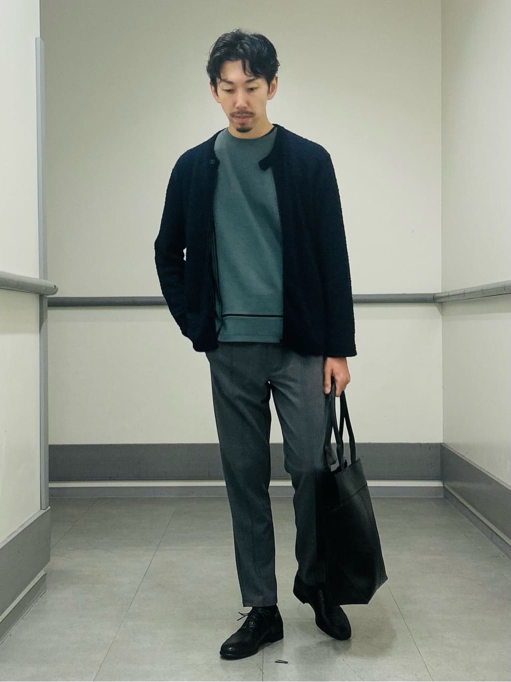 alfredoBANNISTER | ヘキサゴン レザー トートバッグ | Rakuten