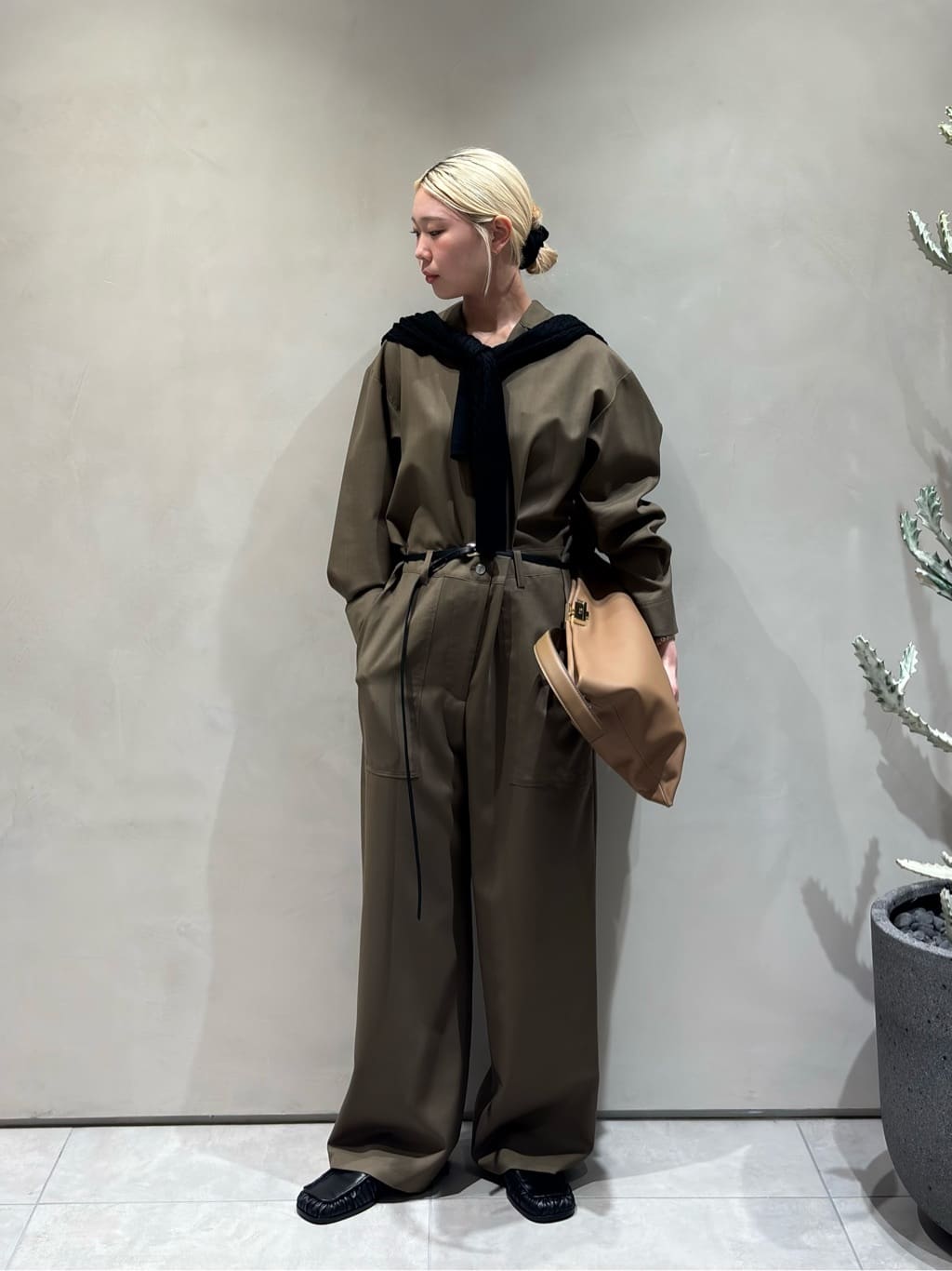 UNITED ARROWS LTD. OUTLET | <conte>オープンカラー オールインワン