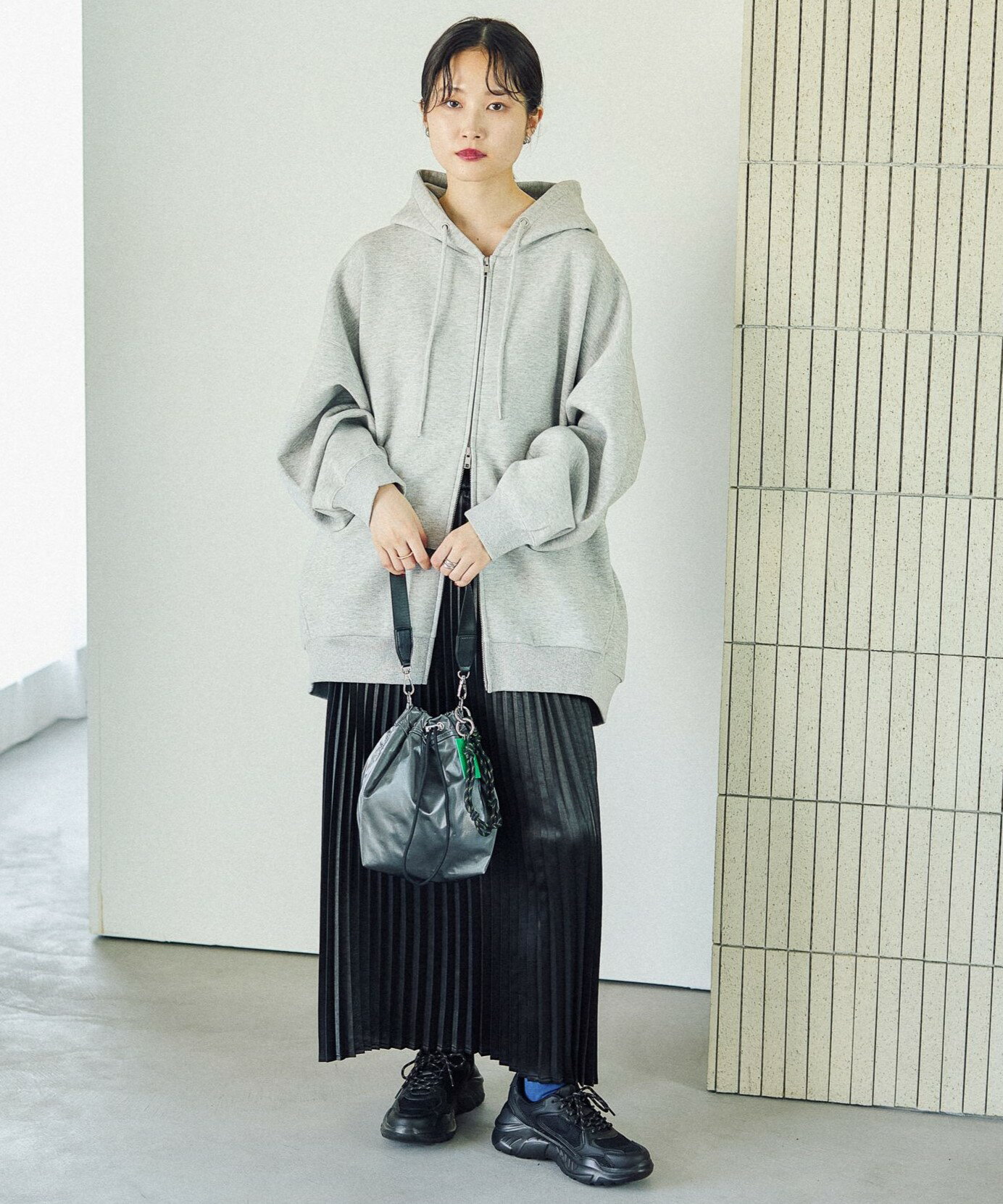【新品】レプシィム☆パフエアZIPBIGフーディー　ブルー LEPSIM | \春カラーが仲間入り!//パフエアZIPBIGフーディー | Rakuten