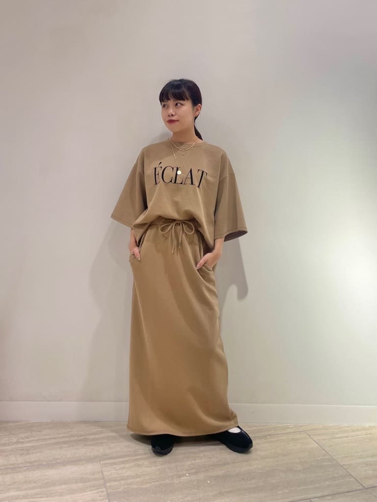 Vinのジャージーナロースカートを使ったコーディネートを紹介します。｜Rakuten Fashion(楽天ファッション／旧楽天ブランドアベニュー)6220865