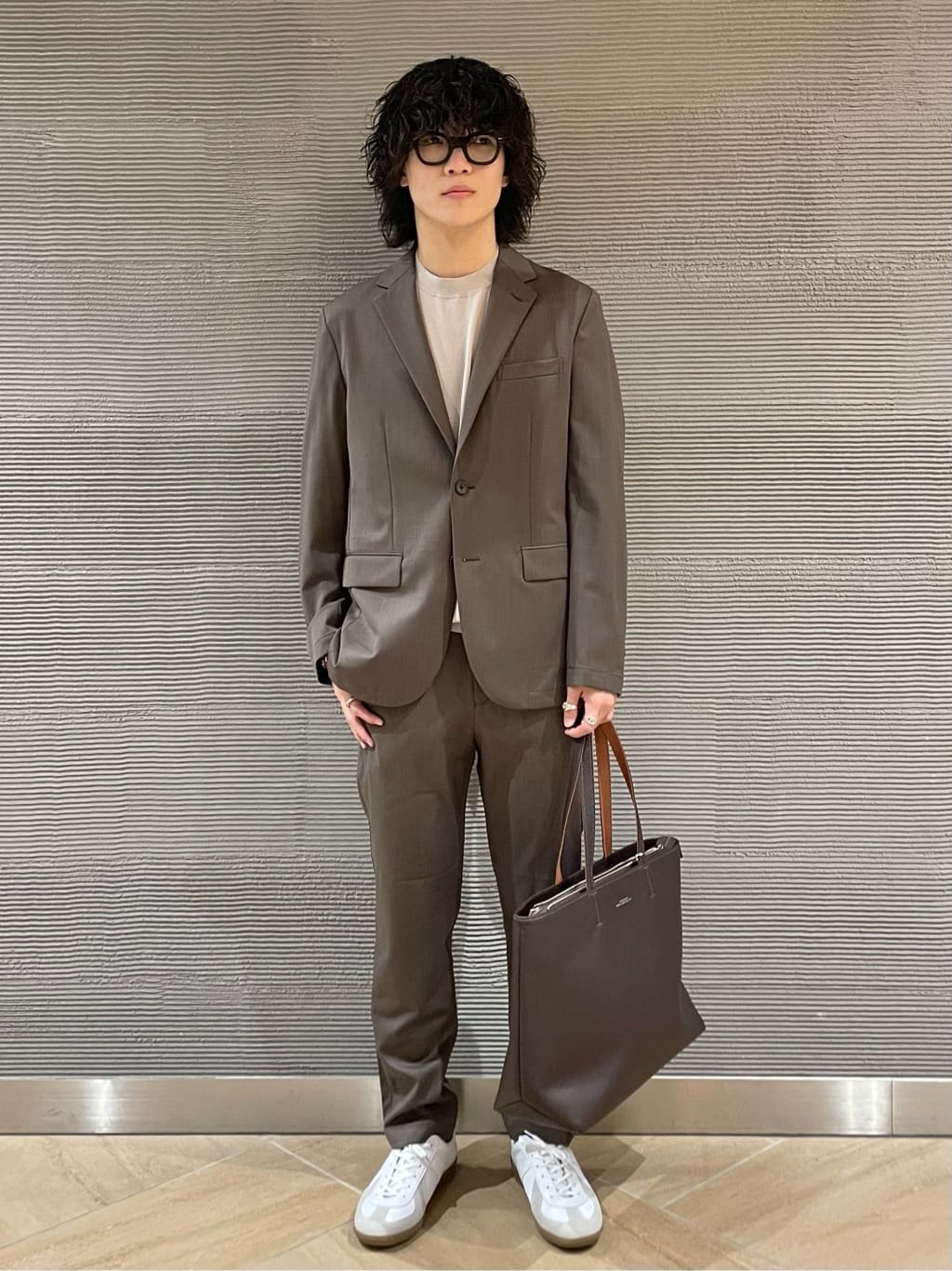 UNITED ARROWS LTD. OUTLET | A+ リネンミックス クルーネック ニット