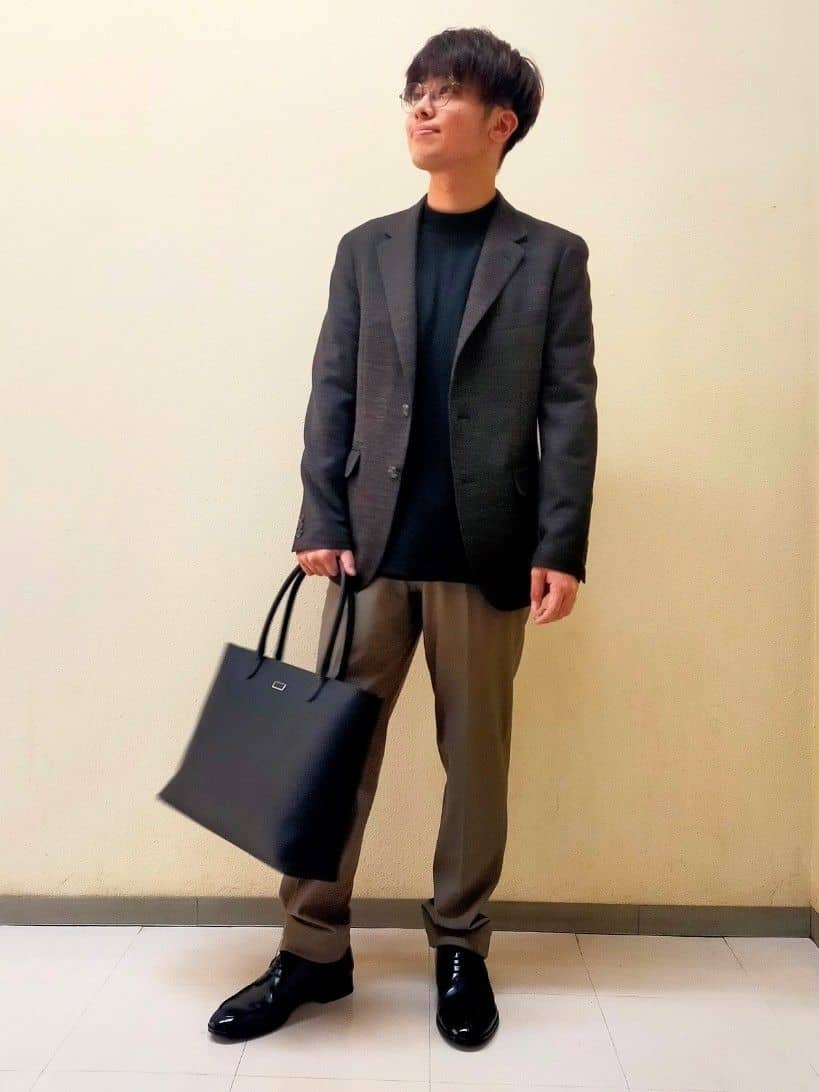 TAKEO KIKUCHIのマイクロファイバートートMを使ったコーディネートを紹介します。｜Rakuten Fashion(楽天ファッション／旧楽天ブランドアベニュー)6221677