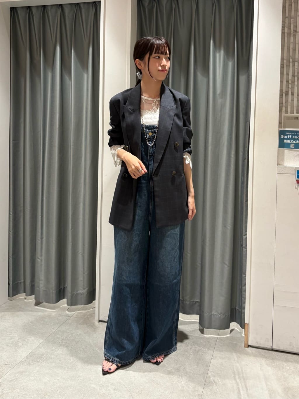 DOUDOU | 【WEB限定】 デニムオールインワン | Rakuten Fashion(楽天