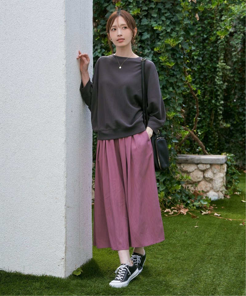 ikka | ビンテージツイルタックスカーチョ | Rakuten Fashion(楽天