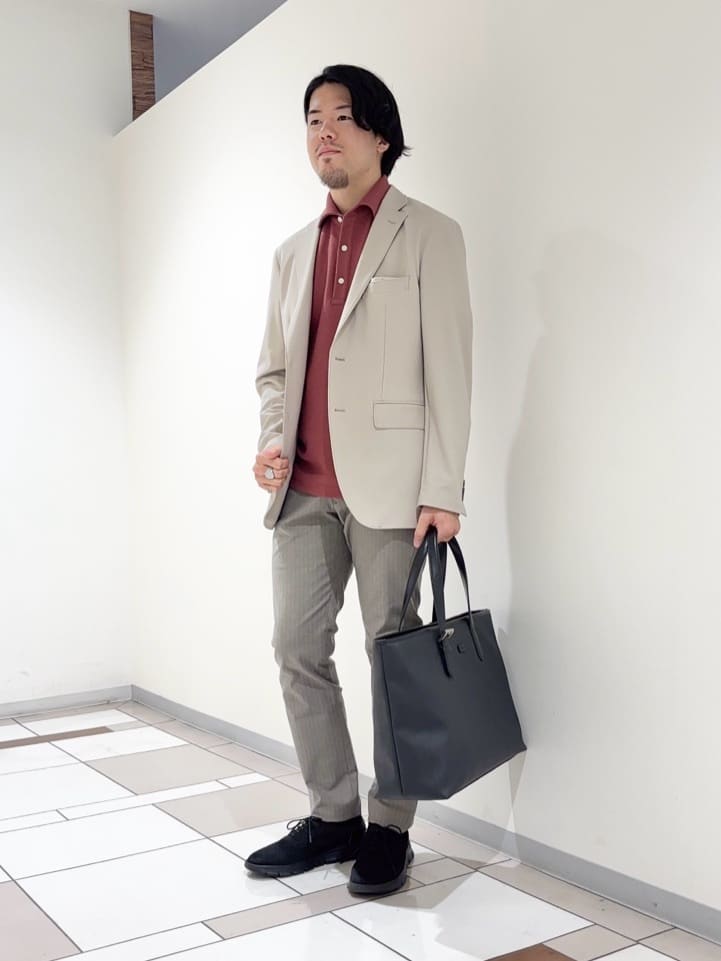 TAKEO KIKUCHIの【360°ストレッチ/セットアップ対応】None Of Stress ジャケットを使ったコーディネートを紹介します。｜Rakuten Fashion(楽天ファッション／旧楽天ブランドアベニュー)6224490