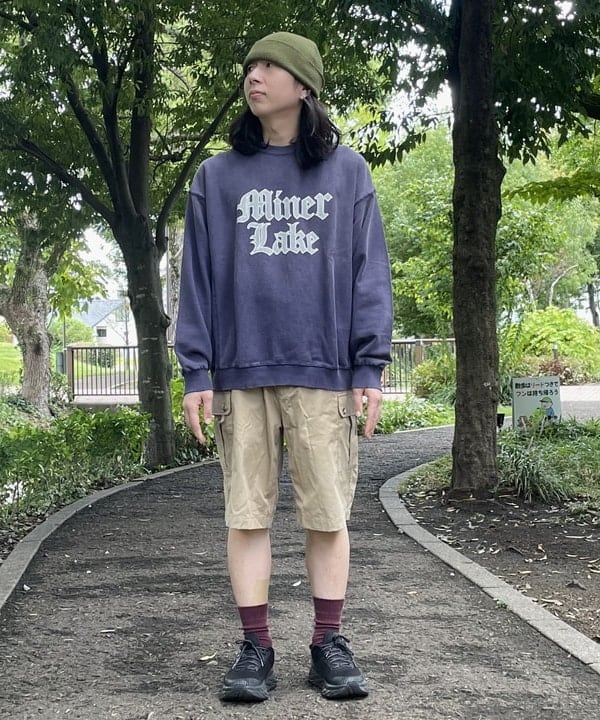 BEAMS HEARTのオールド イングリッシュ グラフィック スウェットを使ったコーディネートを紹介します。｜Rakuten Fashion(楽天ファッション／旧楽天ブランドアベニュー)6225395