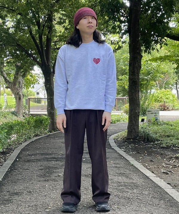 BEAMS HEARTのハート スター ワンポイント スウェットを使ったコーディネートを紹介します。｜Rakuten Fashion(楽天ファッション／旧楽天ブランドアベニュー)6225397