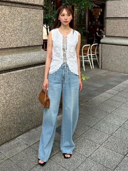 LE CIEL BLEU | ジャカードニットベスト / Jacquard Knit Vest w