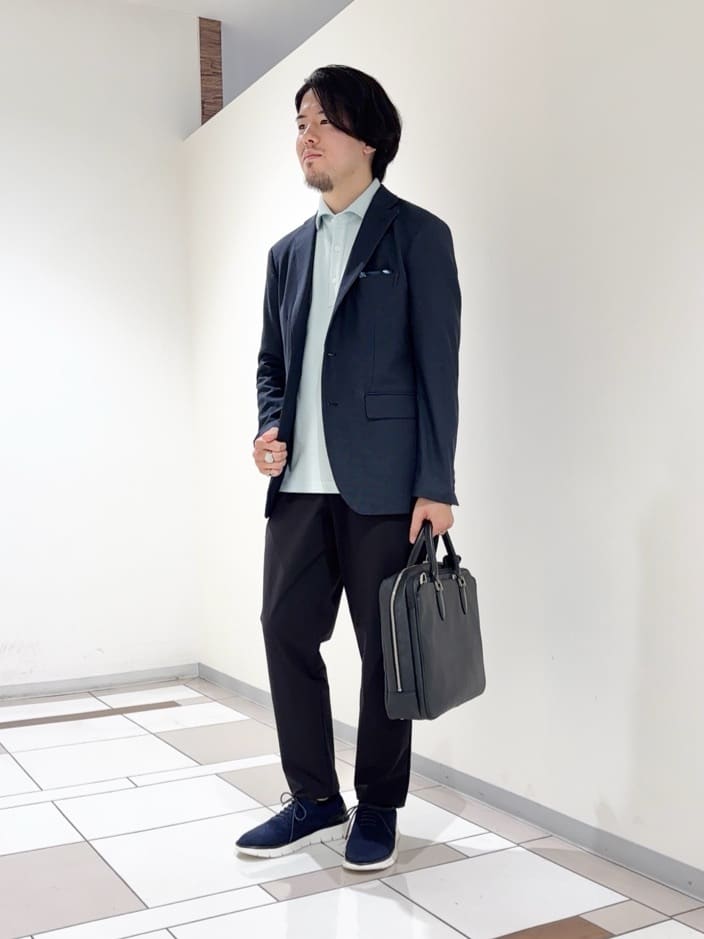 TAKEO KIKUCHIの【360°ストレッチ/セットアップ対応】None Of Stress ジャケットを使ったコーディネートを紹介します。｜Rakuten Fashion(楽天ファッション／旧楽天ブランドアベニュー)6228235