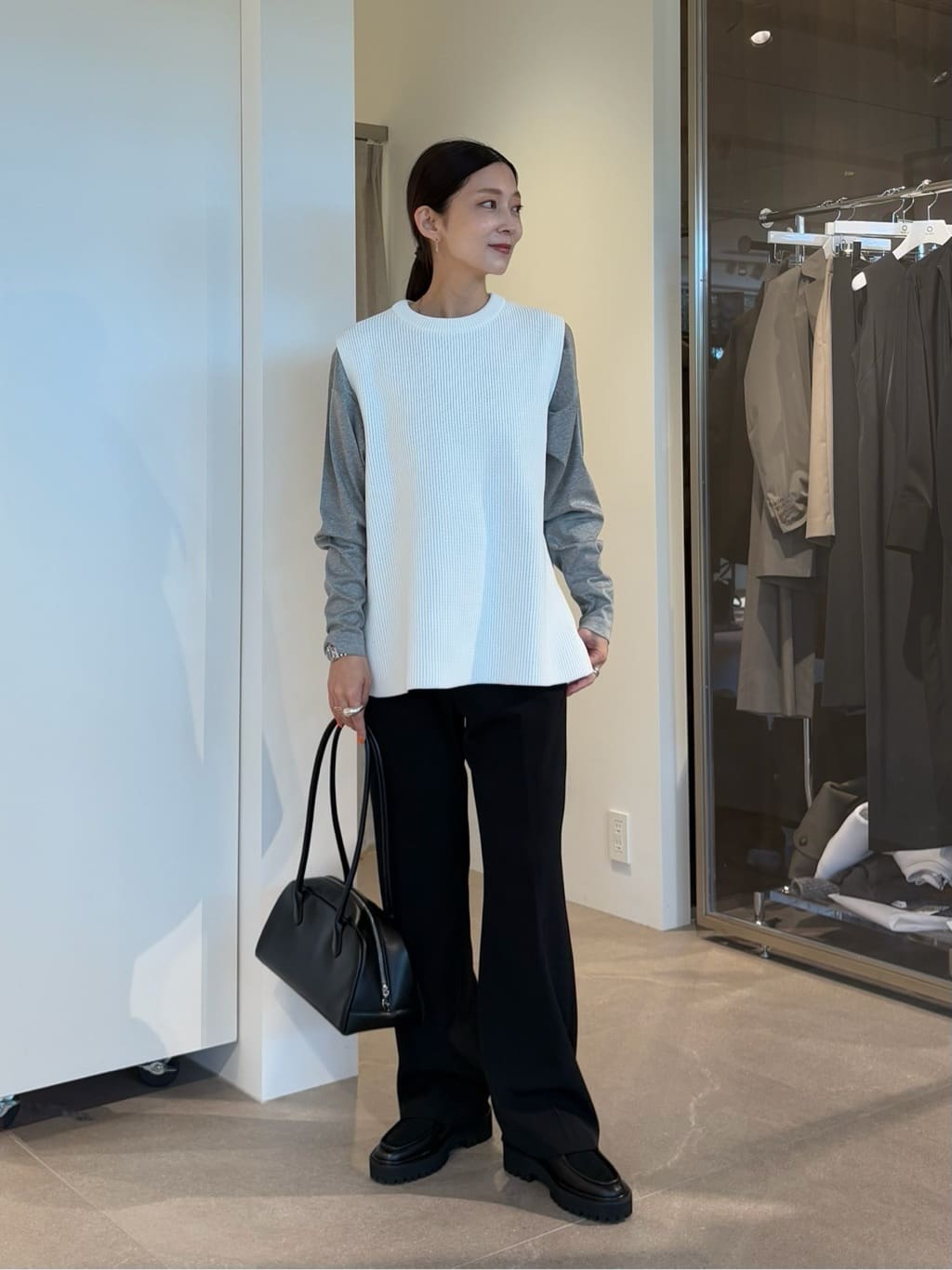 ドゥロワー 18ゲージロングスリーブカットソー BEAUTY&YOUTH UNITED ARROWS | <MARW UNITED ARROWS>ロングスリーブ