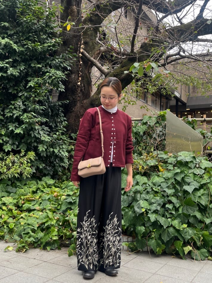 agnes b. | レザー 2way スモール ショルダーバッグ 