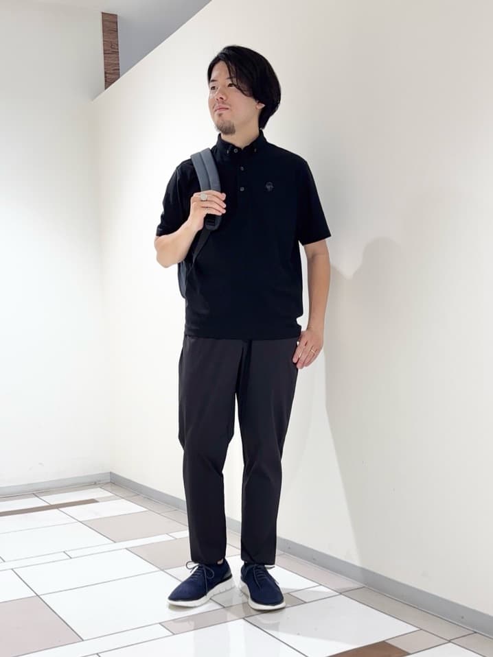 TAKEO KIKUCHIの【COOL CITY WEAR】エアートール ポロシャツ /接触冷感・通気性を使ったコーディネートを紹介します。｜Rakuten Fashion(楽天ファッション／旧楽天ブランドアベニュー)6232662