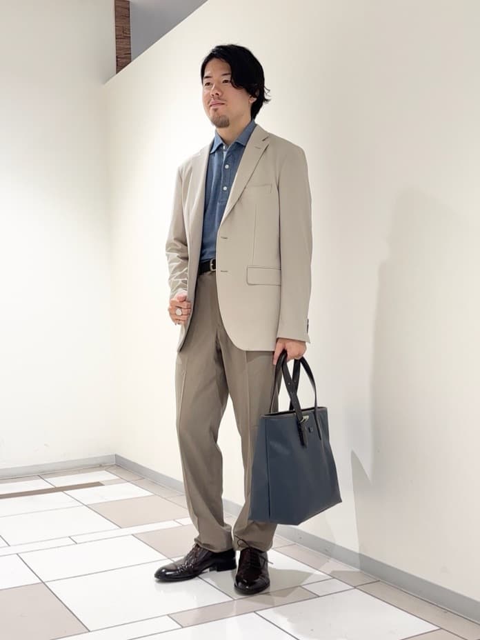 TAKEO KIKUCHIの【360°ストレッチ/セットアップ対応】None Of Stress ジャケットを使ったコーディネートを紹介します。｜Rakuten Fashion(楽天ファッション／旧楽天ブランドアベニュー)6232665