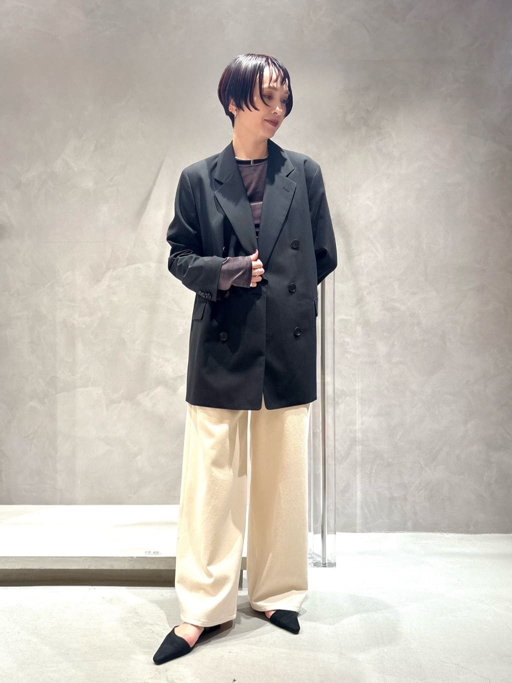 UNITED ARROWS LTD. OUTLET | <H>ベロア バックオープン ロング
