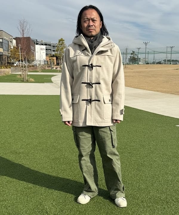 BEAMS HEARTの【4サイズ展開/定番/防寒】ジップ ダッフル コート 25AW (S～XLサイズ) 秋冬 冬アウターを使ったコーディネートを紹介します。｜Rakuten Fashion(楽天ファッション／旧楽天ブランドアベニュー)6238724
