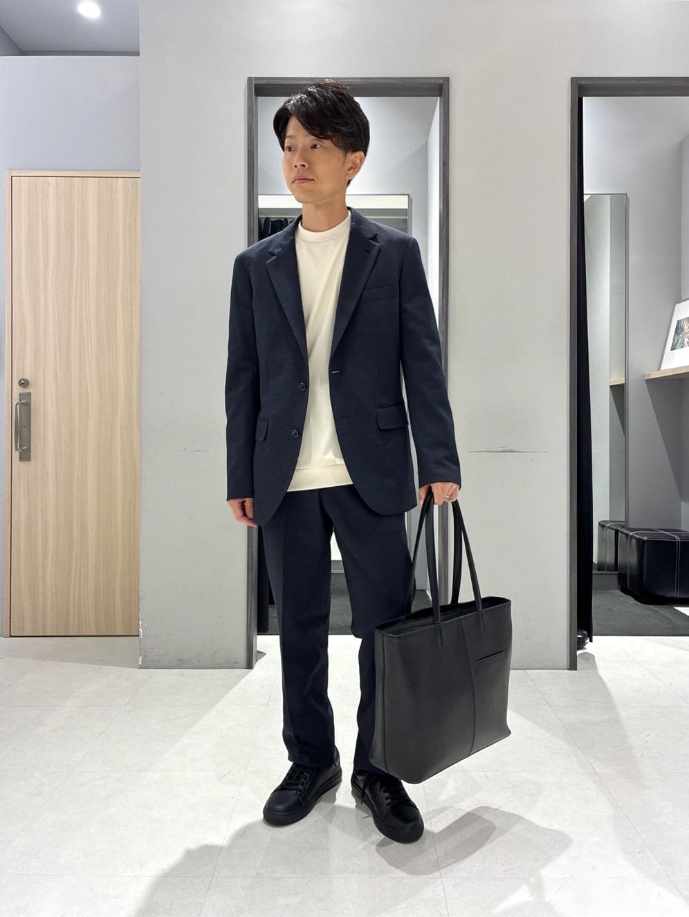 TAKEO KIKUCHIの【None Of Stress】アクティブジャージ 千鳥 ジャケットを使ったコーディネートを紹介します。｜Rakuten Fashion(楽天ファッション／旧楽天ブランドアベニュー)6240446