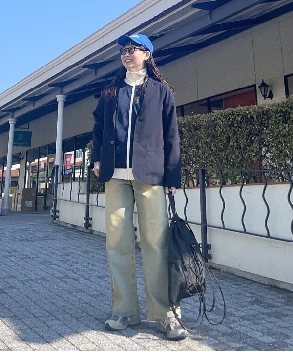 BEAMS HEARTのブラスト ワイド ストレート デニムを使ったコーディネートを紹介します。｜Rakuten Fashion(楽天ファッション／旧楽天ブランドアベニュー)6241242