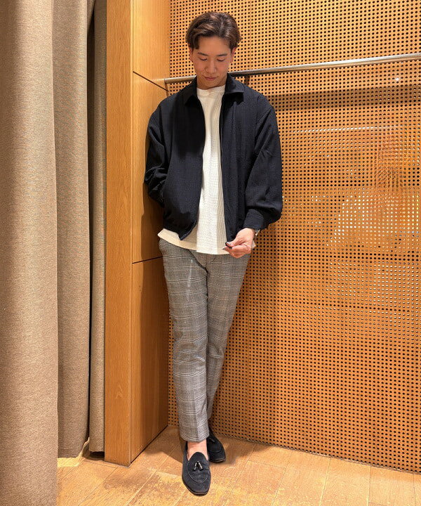 BEAMS HEARTのポリメランジ ブルゾン (吸水速乾)を使ったコーディネートを紹介します。｜Rakuten Fashion(楽天ファッション／旧楽天ブランドアベニュー)6241254
