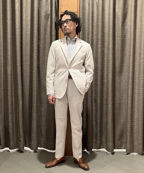 BEAMS HEARTのBEAMS HEART / キャンバス コンビ ベルト 24SSを使ったコーディネートを紹介します。｜Rakuten Fashion(楽天ファッション／旧楽天ブランドアベニュー)6241313