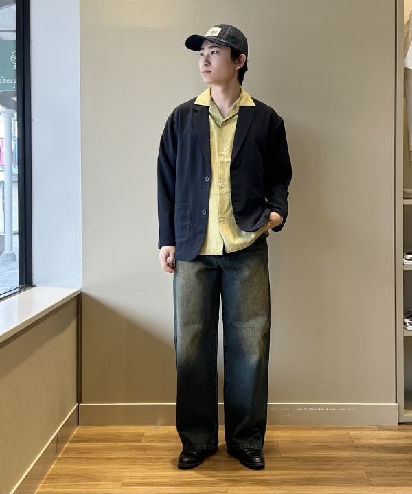 BEAMS HEARTのブラスト ワイド ストレート デニムを使ったコーディネートを紹介します。｜Rakuten Fashion(楽天ファッション／旧楽天ブランドアベニュー)6241321