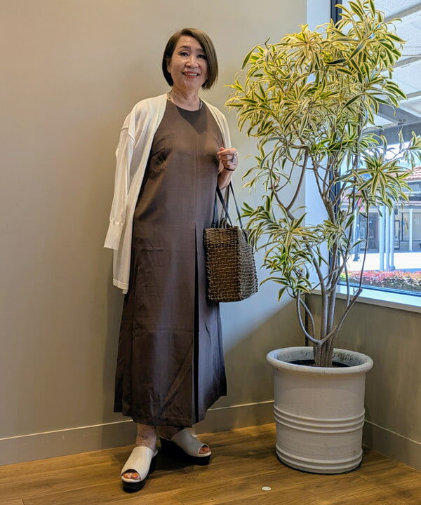 BEAMS HEARTのインバッグ ペーパートート(A4サイズ対応可能)を使ったコーディネートを紹介します。｜Rakuten Fashion(楽天ファッション／旧楽天ブランドアベニュー)6241426